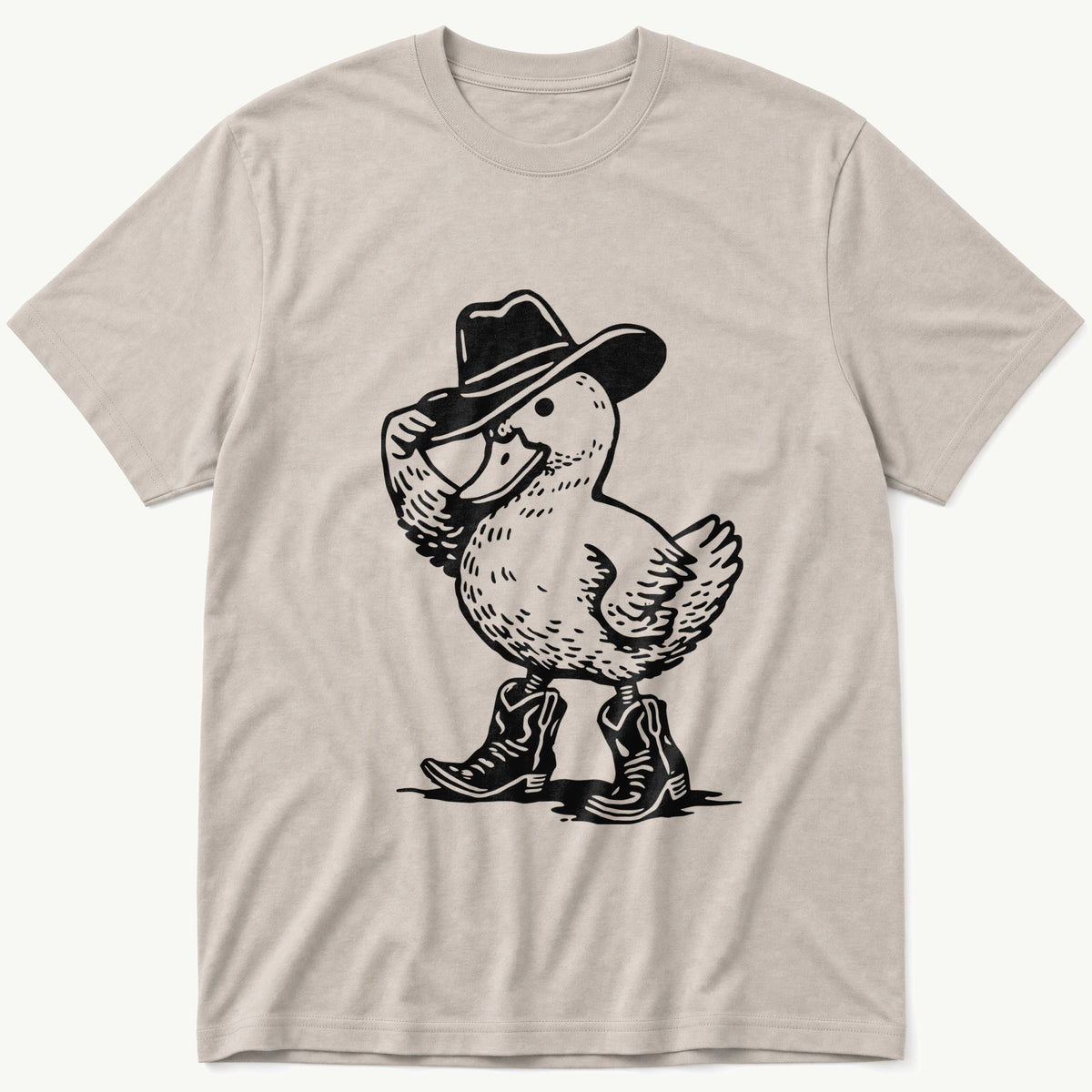 Cowboy Duck 44 — Stone T-Shirt