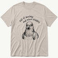 Full Of Micro Plastics Pigeon 44 — Stone T-Shirt