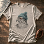 Hawk Sketch 3 — Stone Comfort Colors tee