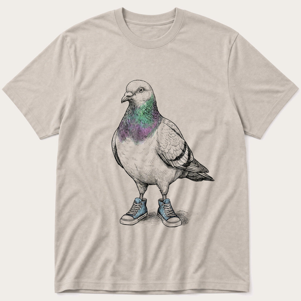 Hipster Pigion 3 — Stone T-Shirt