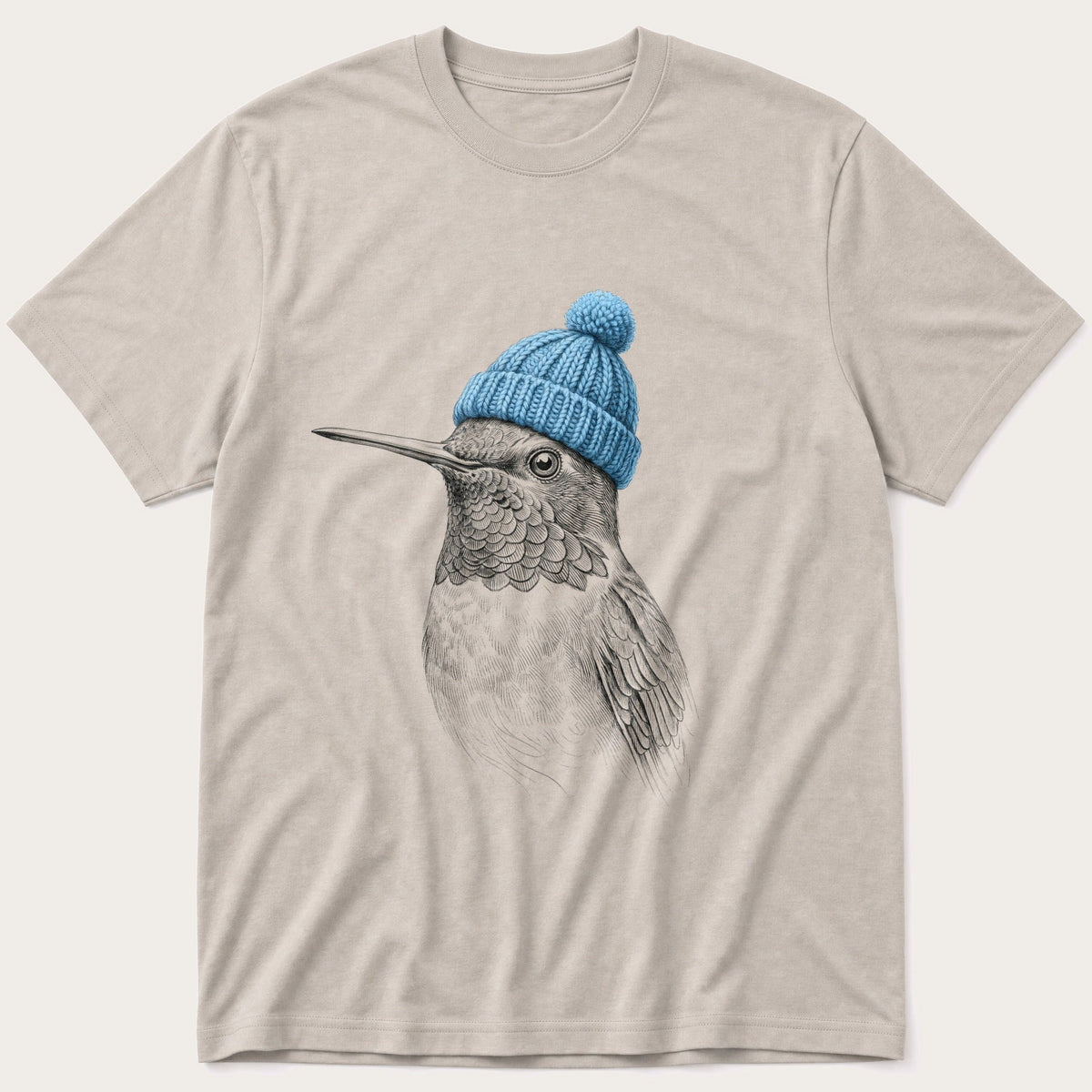 Humming Bird 44 — Stone T-Shirt