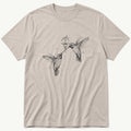 Humming Birds 4 — Stone T-Shirt