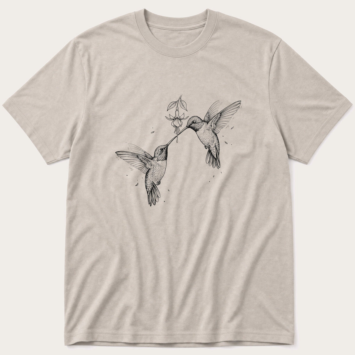 Humming Birds 4 — Stone T-Shirt