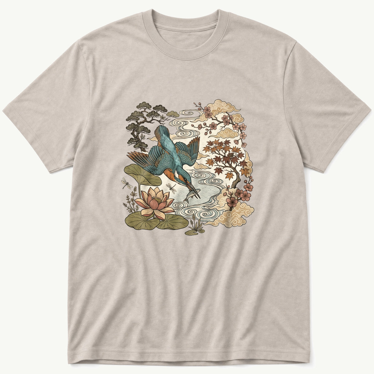 King Fisher Murul — Stone T-Shirt