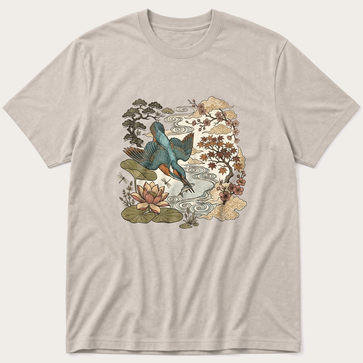 King Fisher Murul — Stone T-Shirt