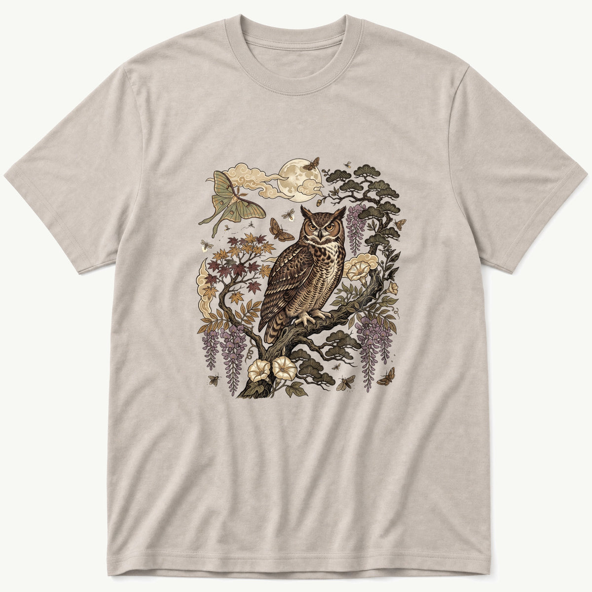 Owl Murul 4 — Stone T-Shirt