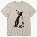 Party Penguin 44 — Stone T-Shirt