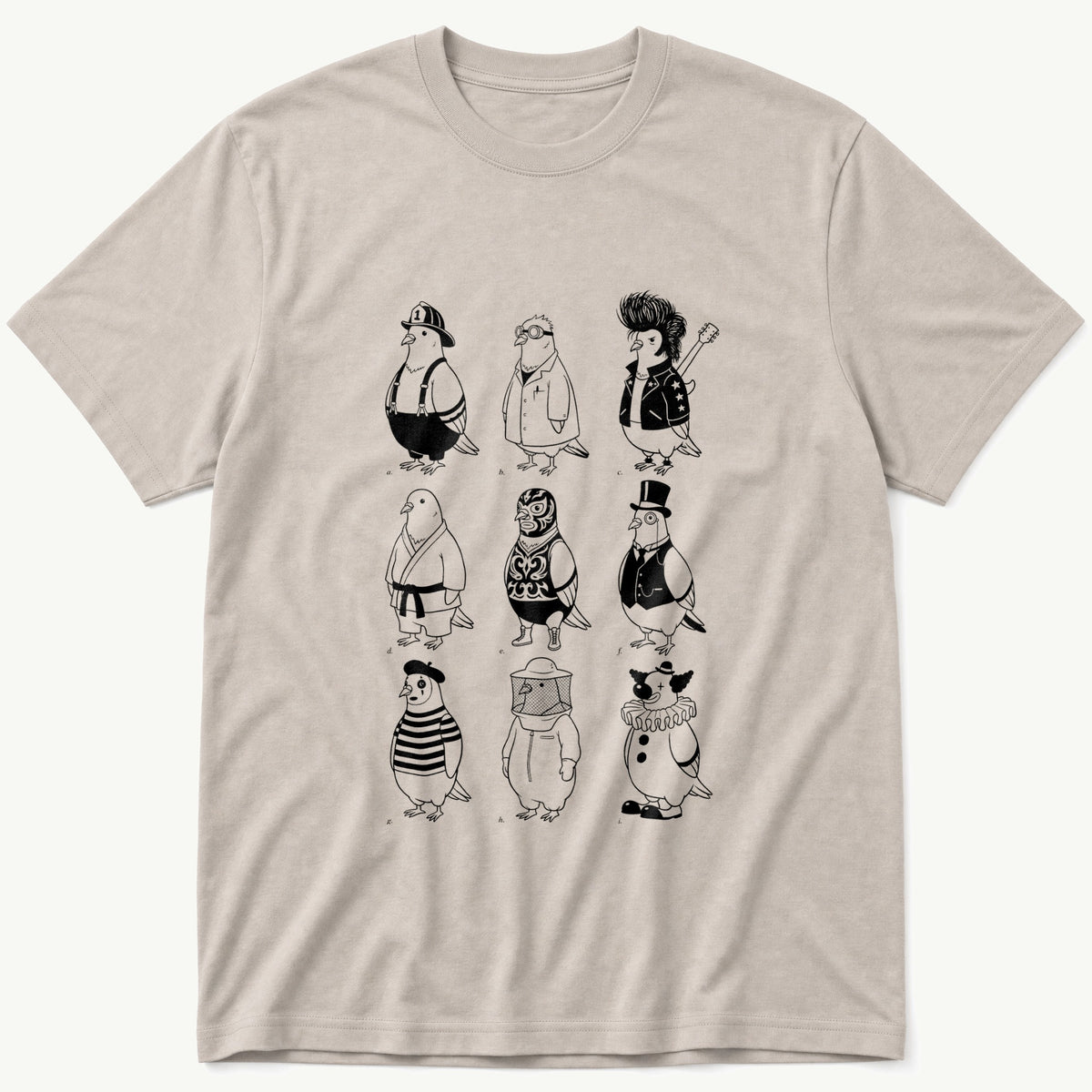 Pigeon Outfits 3 — Stone T-Shirt