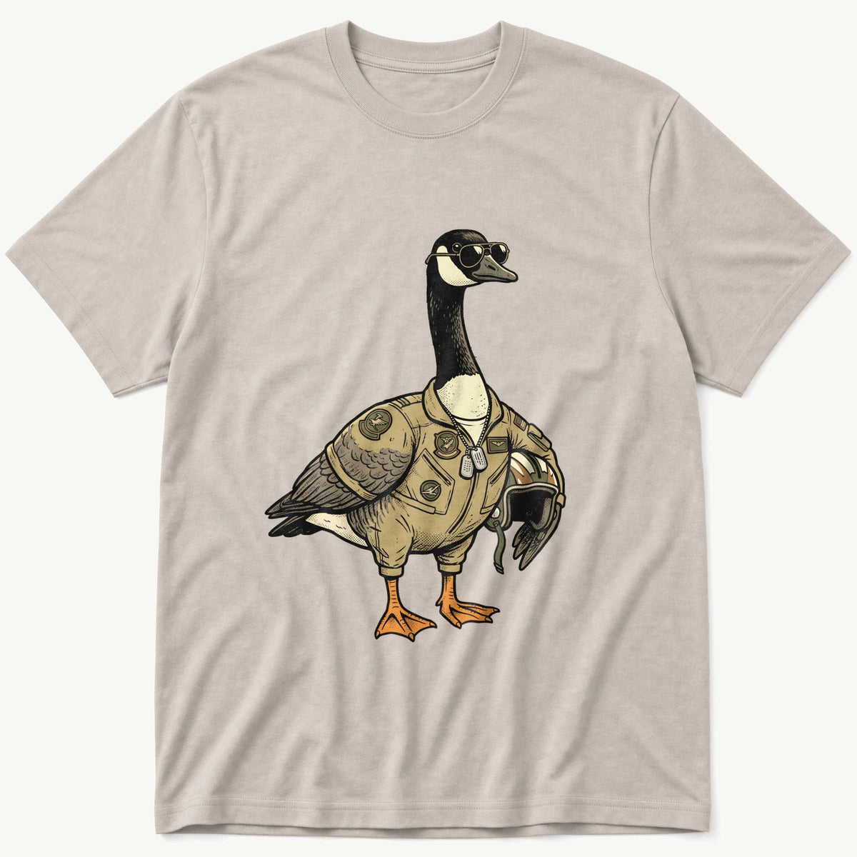 Pilot Goose — Stone T-Shirt