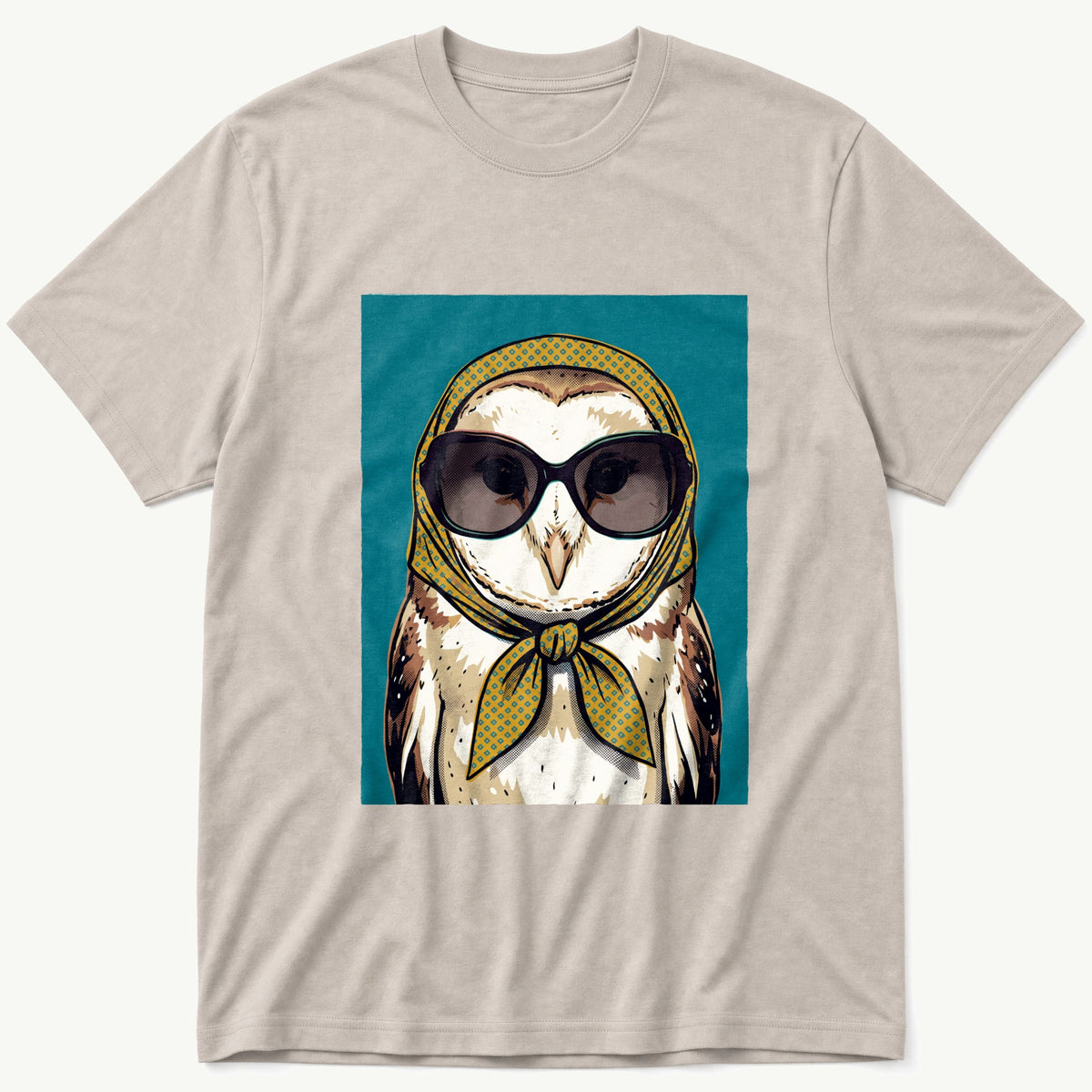 Pop Art Bird 12 — Stone T-Shirt