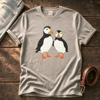 Puffin Pair 55 — Stone Comfort Colors tee