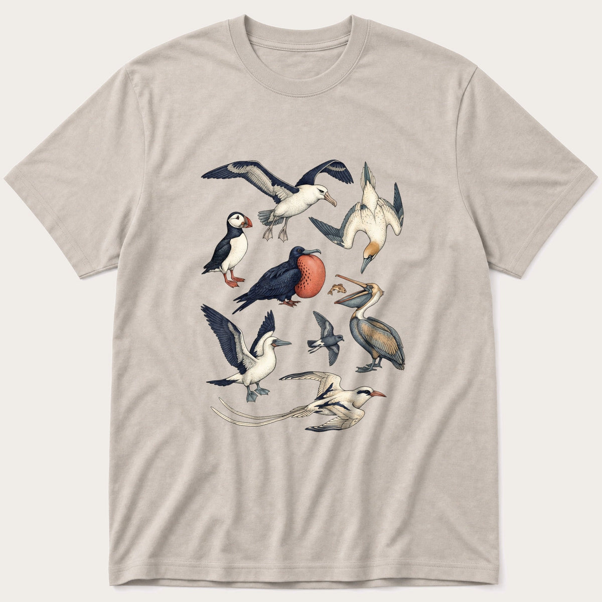 Seabirds 44 — Stone T-Shirt