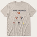 The Pecking Order — Stone T-Shirt