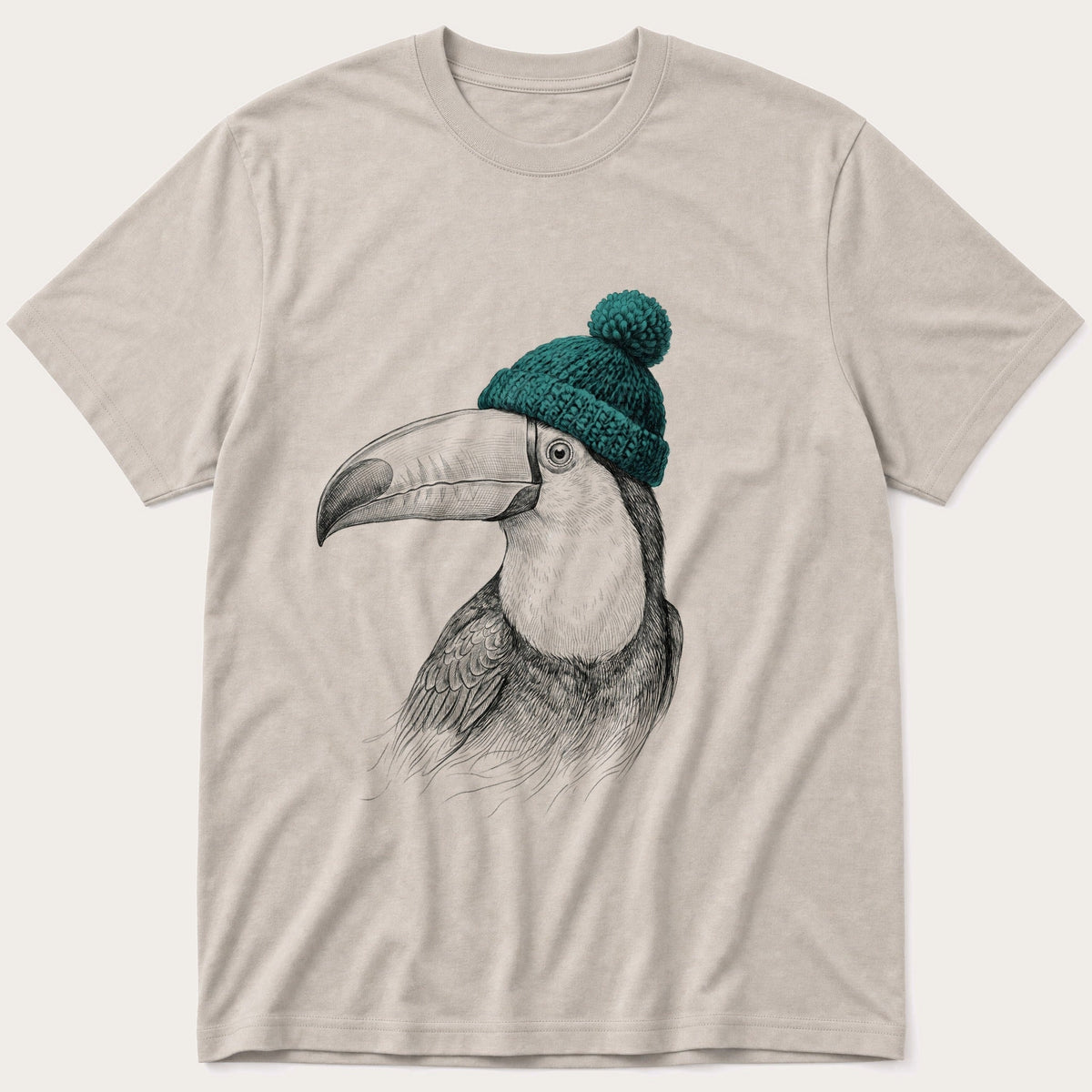 Toucan Wool Hat 4 — Stone T-Shirt