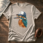 Trucker Fisher 3 — Stone Comfort Colors tee