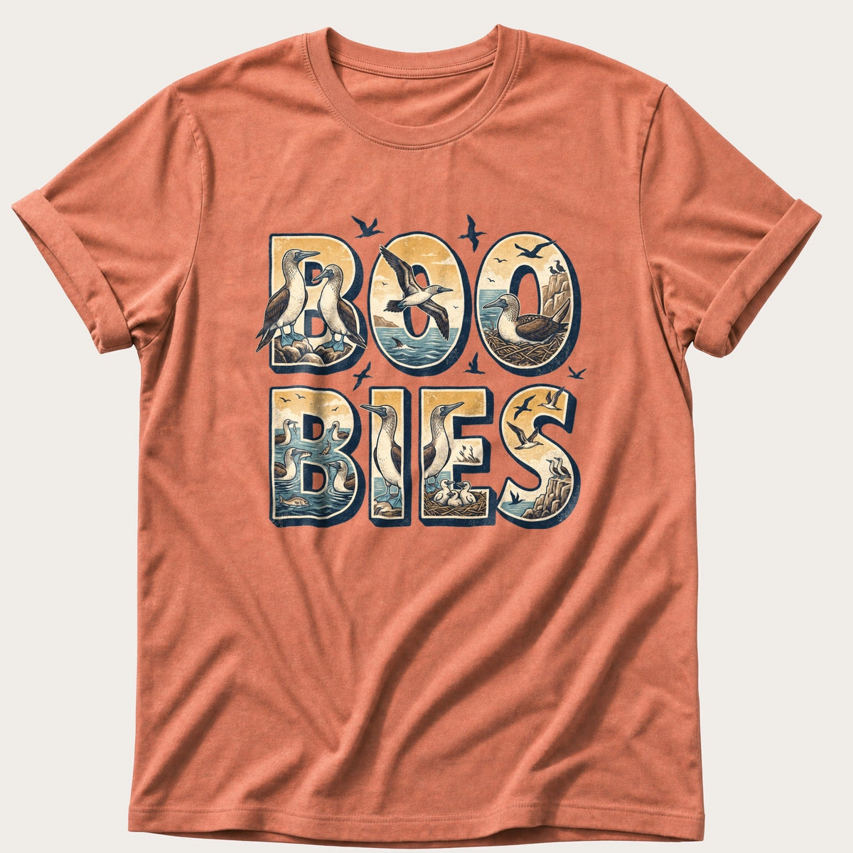 Boo Bies — Terracotta Comfort Colors tee