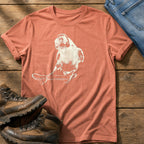 Skater Budgie 99 — Terracotta Comfort Colors tee