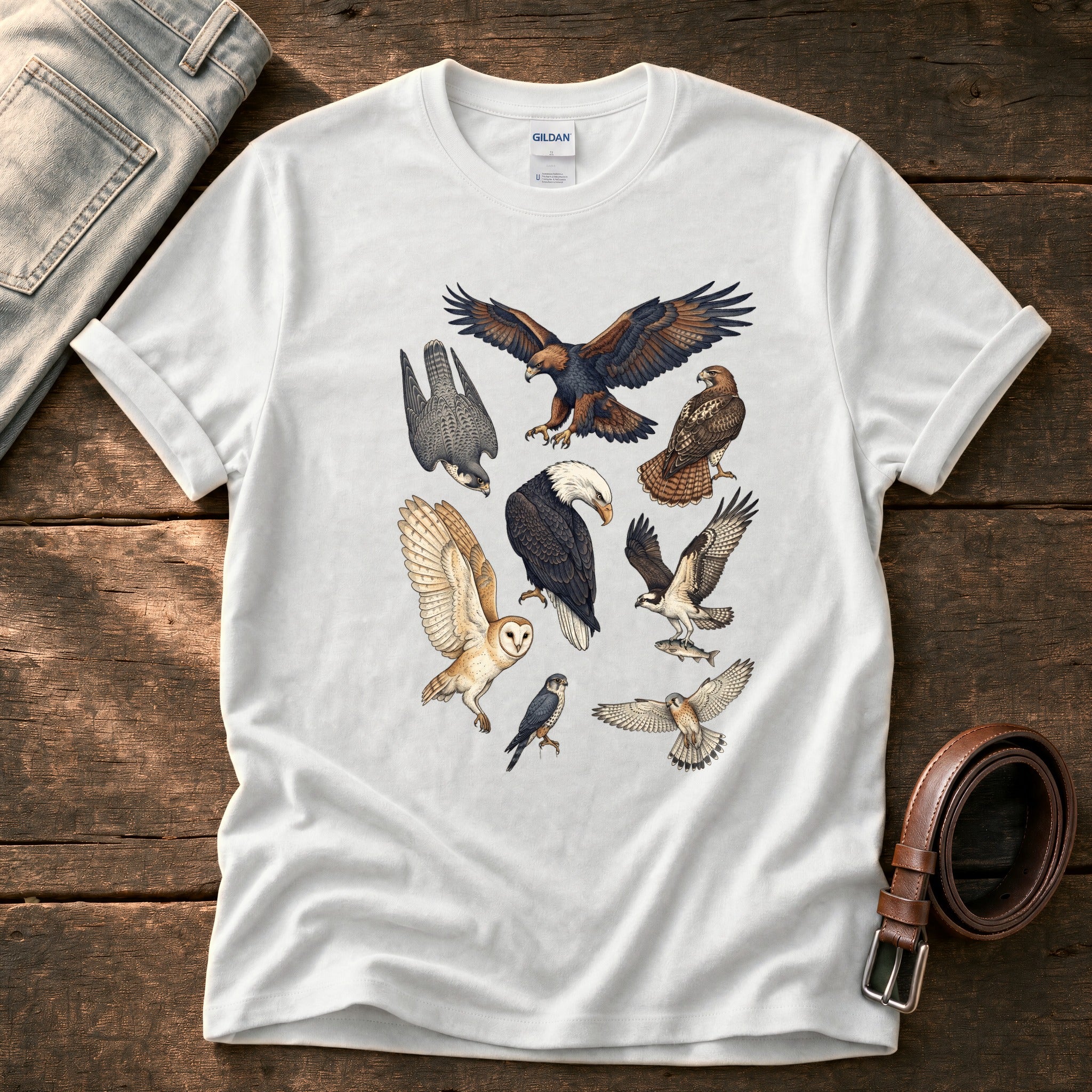 Birds Of Pray 2 — White Comfort Colors tee