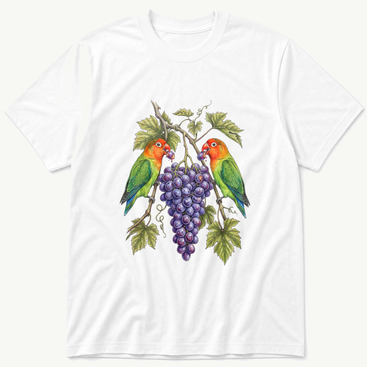 Lovebirds 22 — White T-Shirt