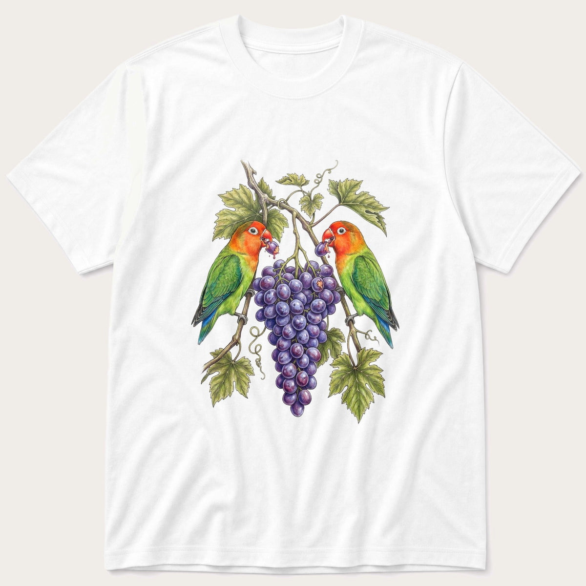 Lovebirds 22 — White T-Shirt