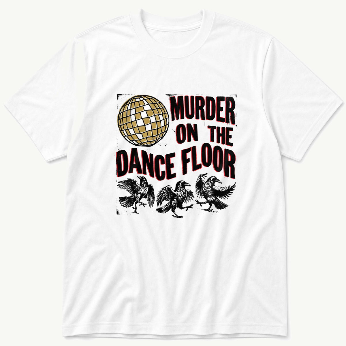 Murder On Floor 66 — White T-Shirt