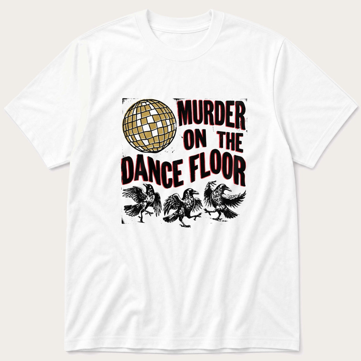 Murder On Floor 66 — White T-Shirt