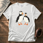 Puffin Pair 55 — White Comfort Colors tee