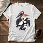 Seabird Breeds 55 — White Comfort Colors tee