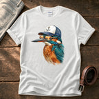 Trucker Fisher 3 — White Comfort Colors tee