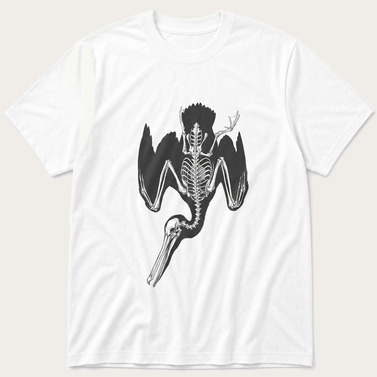 Xray Seabird — White T-Shirt