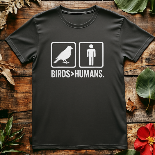 Birds Humans T Shirt