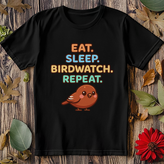Eat Sleep Birdwatch (39) T Shirt