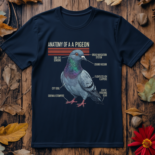 Pigeon Anatomy T shirt