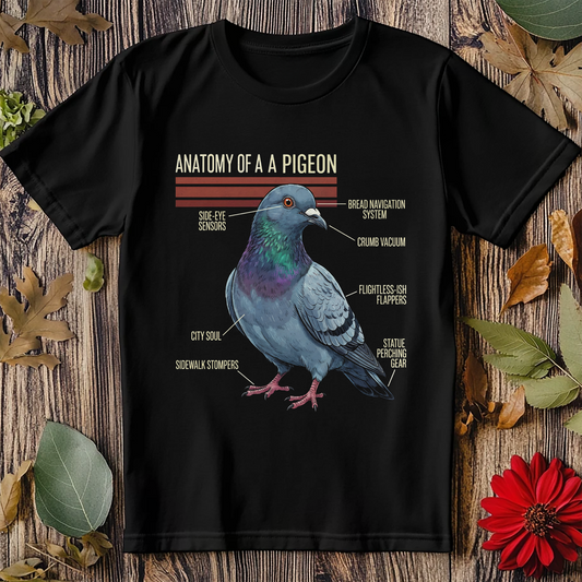 Pigeon Anatomy T shirt