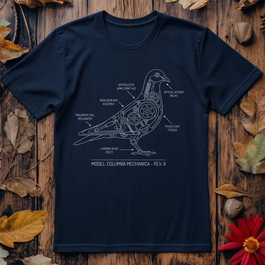 Pigeon Blueprint T Shirt
